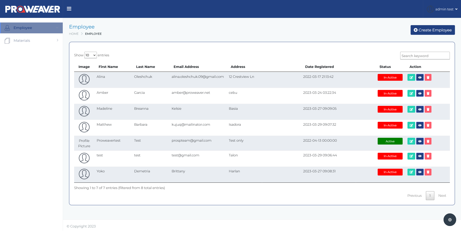 Simple Student Exam Dashboard